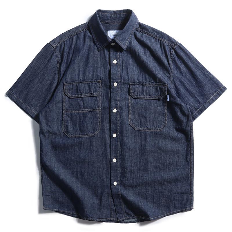 Streetwear Brand Denim - Retro Japanese Style Loose Fit Men's