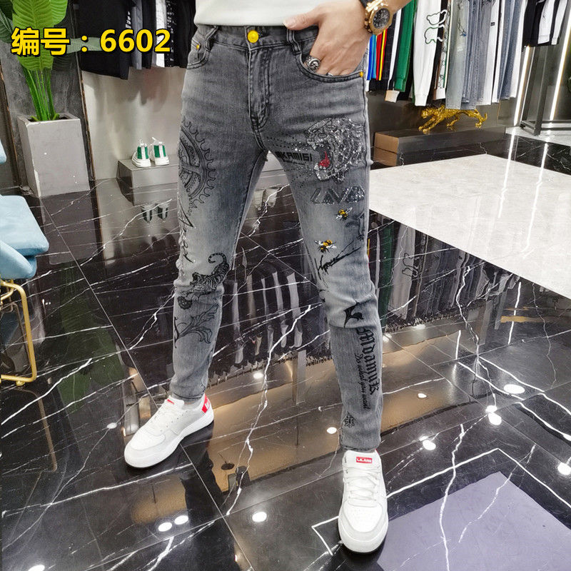 Harajuku Fashion Streetwear Je - Streetwear Brand Denim 评论和价格