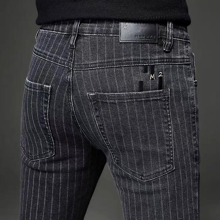 Striped Jeans 2025 Men's Trend - Streetwear Brand Denim 评论和价格