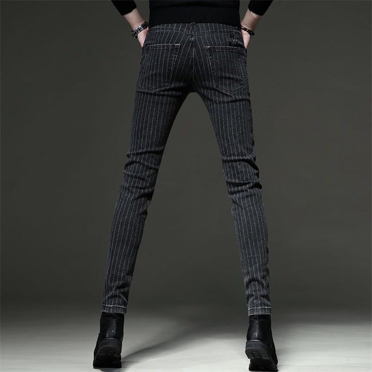 Striped Jeans 2025 Men's Trend - Streetwear Brand Denim 评论和价格