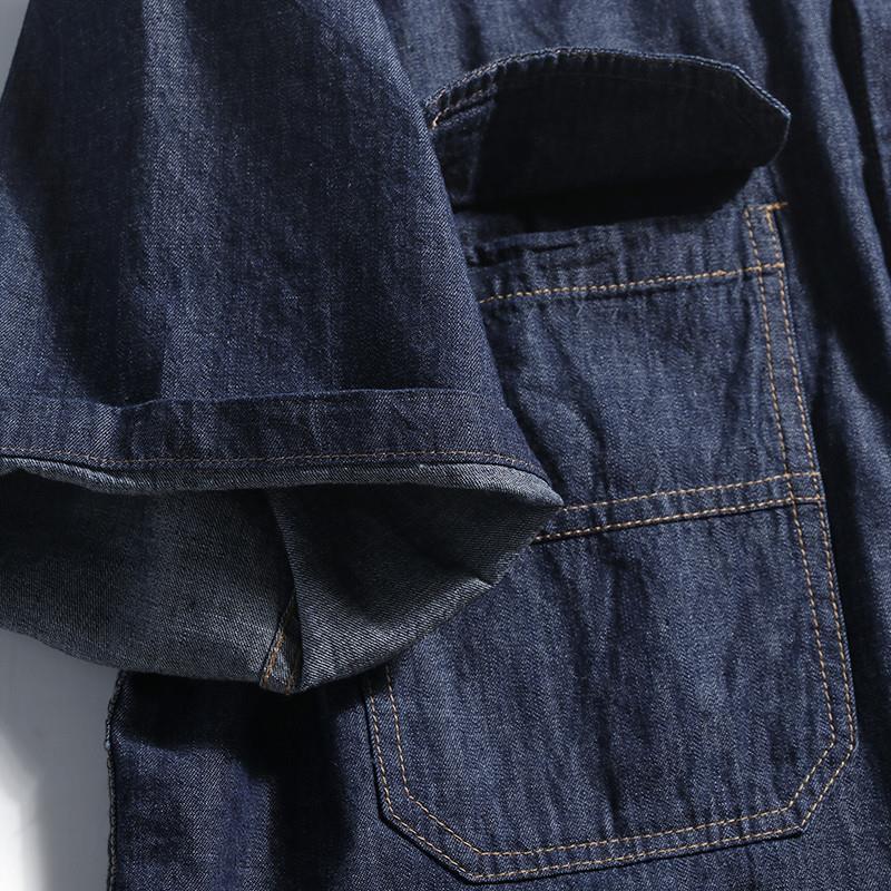 Retro Japanese Style Loose Fit - Streetwear Brand Denim 评论和价格