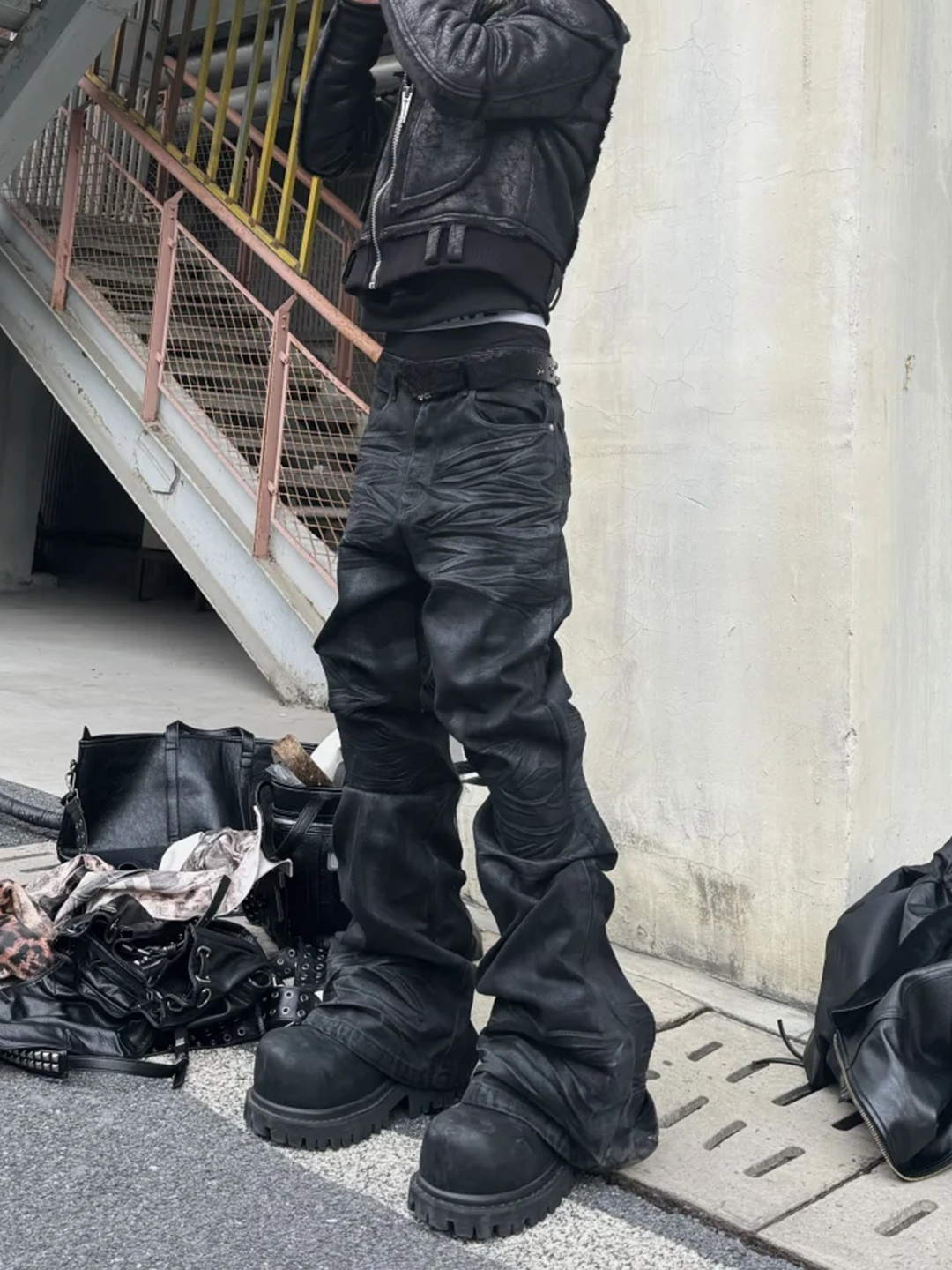 Retro American High Street Sli - Streetwear Brand Denim 评论和价格