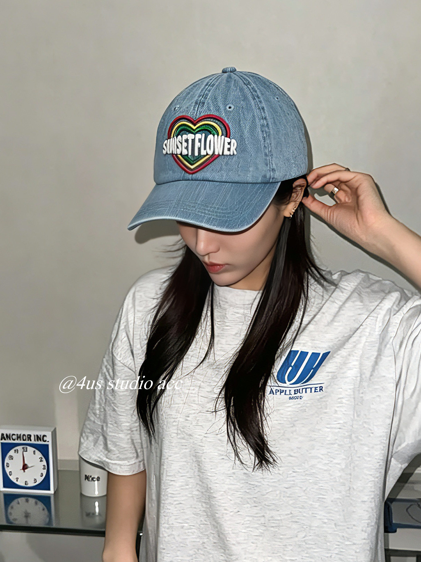Embroidered vintage washed den - Streetwear Brand Denim 评论和价格