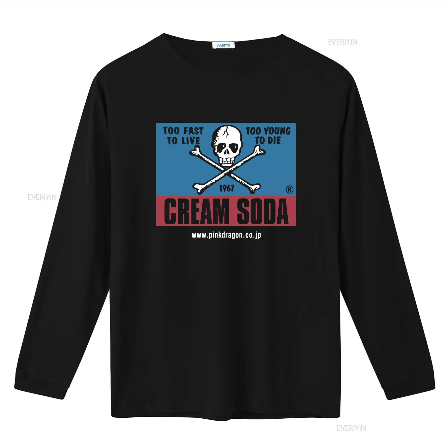 Vintage Cream Soda Skull Japan - Streetwear Brand Vintage 评论和价格