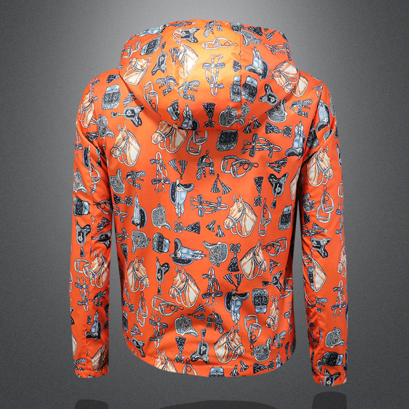 2026 Spring Men's Hooded Jacke - Streetwear Brand Clothing 评论和价格