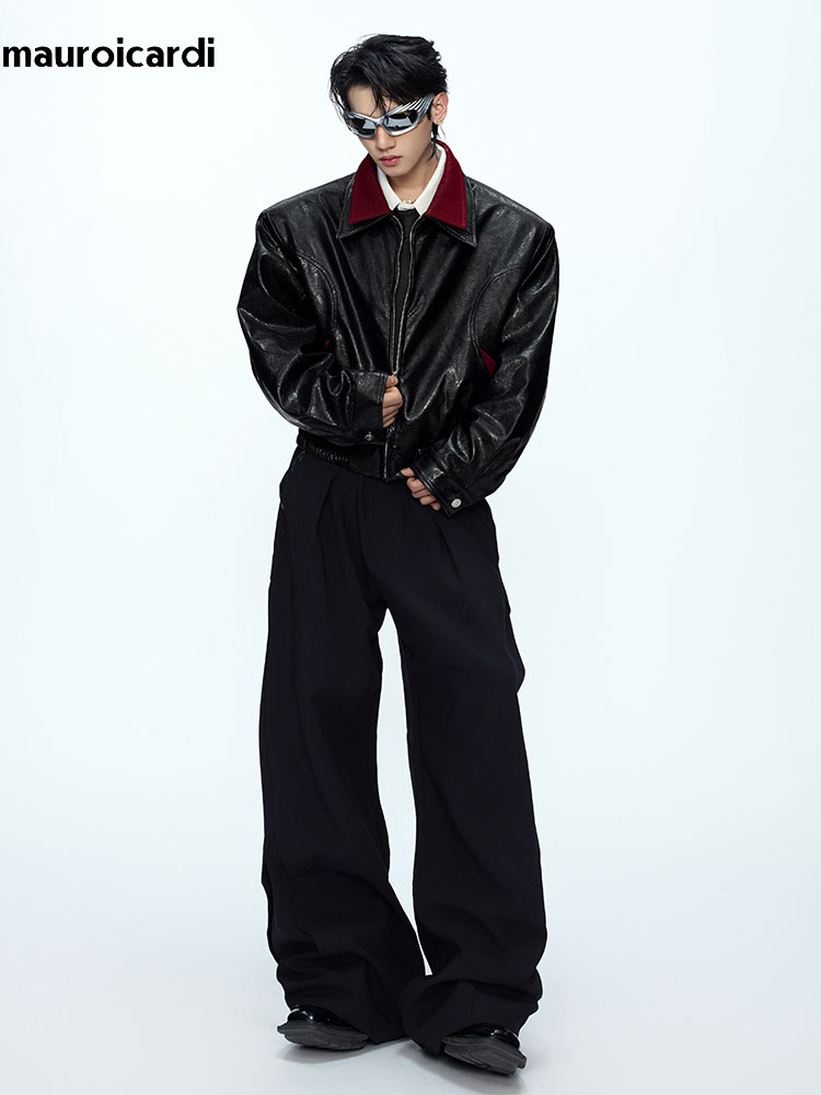 Mauroicardi Spring Autumn Patc - Streetwear Brand Clothing 评论和价格