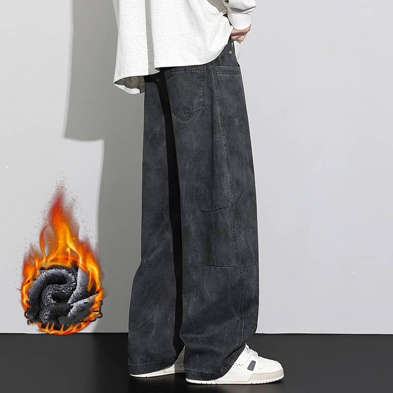 2026 Men's Loose Cotton Pants  - Streetwear Brand Clothing 评论和价格