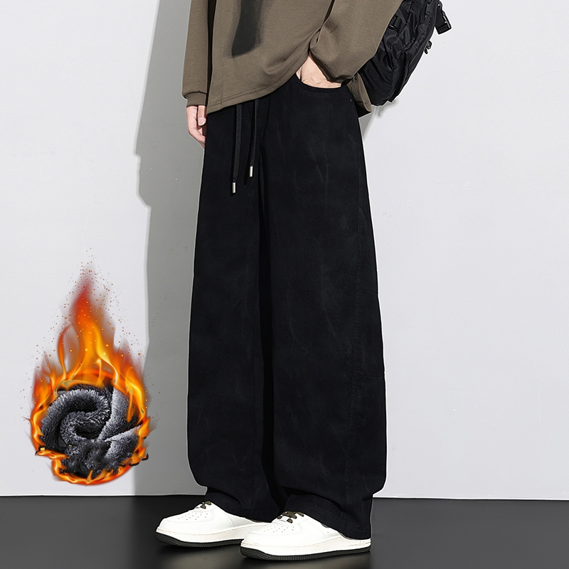 2026 Men's Loose Cotton Pants  - Streetwear Brand Clothing 评论和价格
