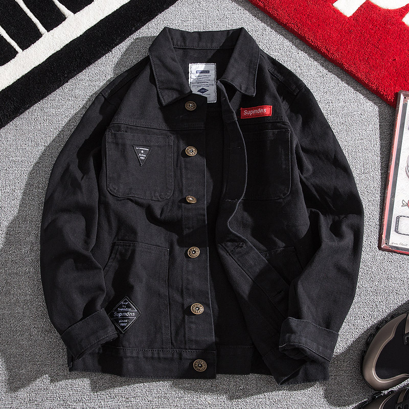 Denim jacket 2021 autumn winte - Streetwear Brand Denim 评论和价格