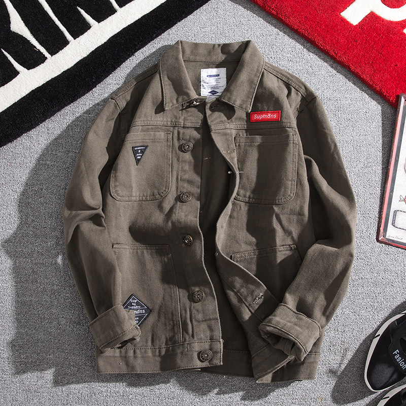 Denim jacket 2021 autumn winte - Streetwear Brand Denim 评论和价格