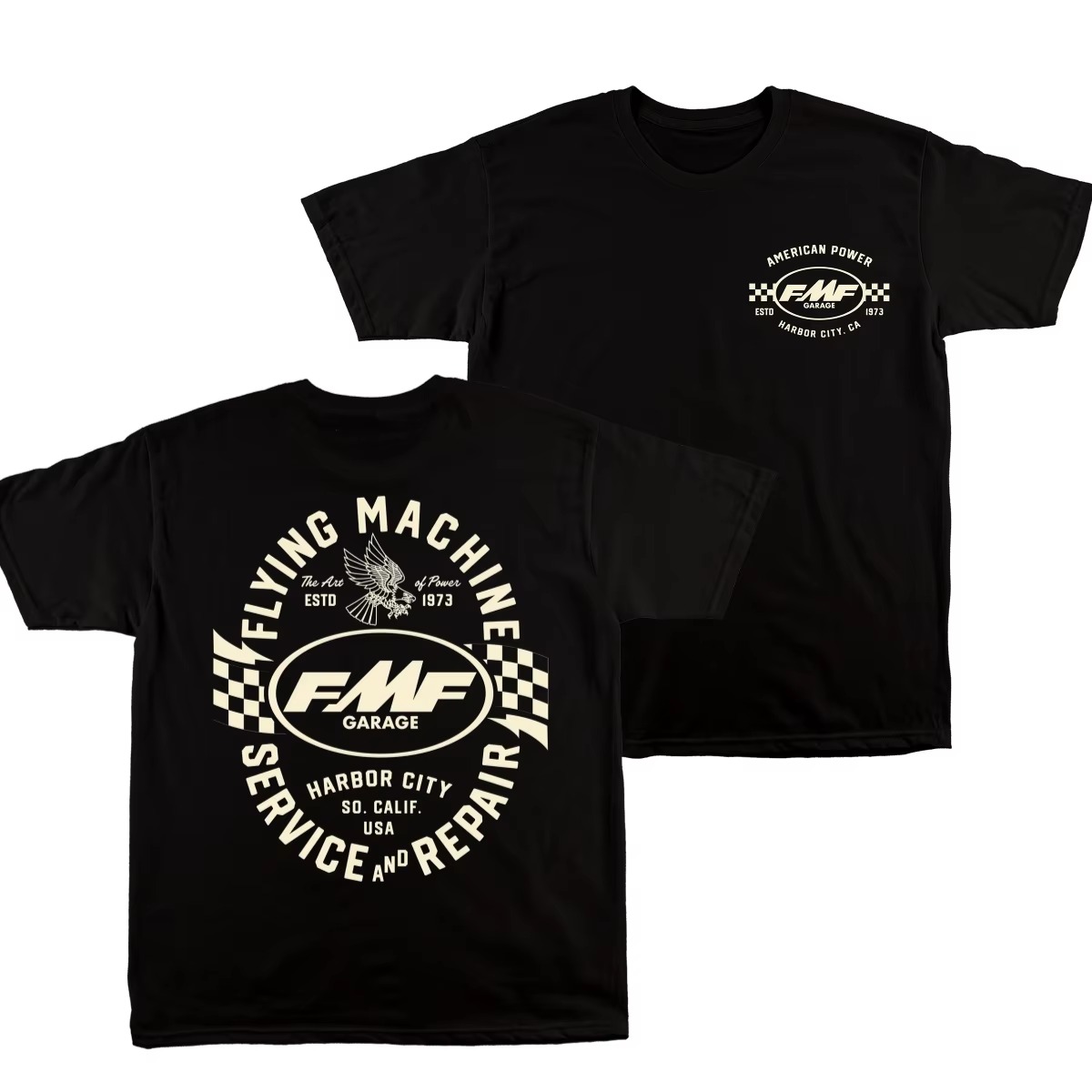 Black FMF Vintage Dirt Bike 19 - Streetwear Brand Vintage 评论和价格