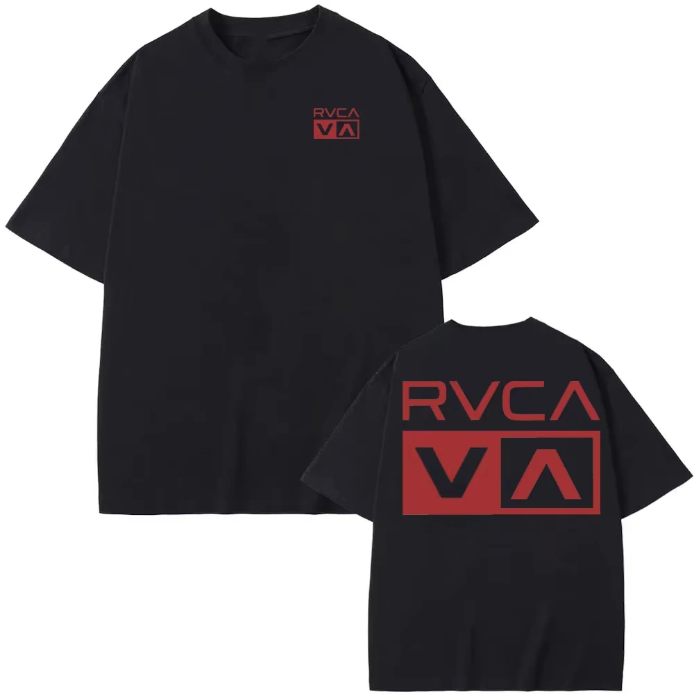 RVCA T Shirt Black Tee Summer  - Streetwear Brand Clothing 评论和价格