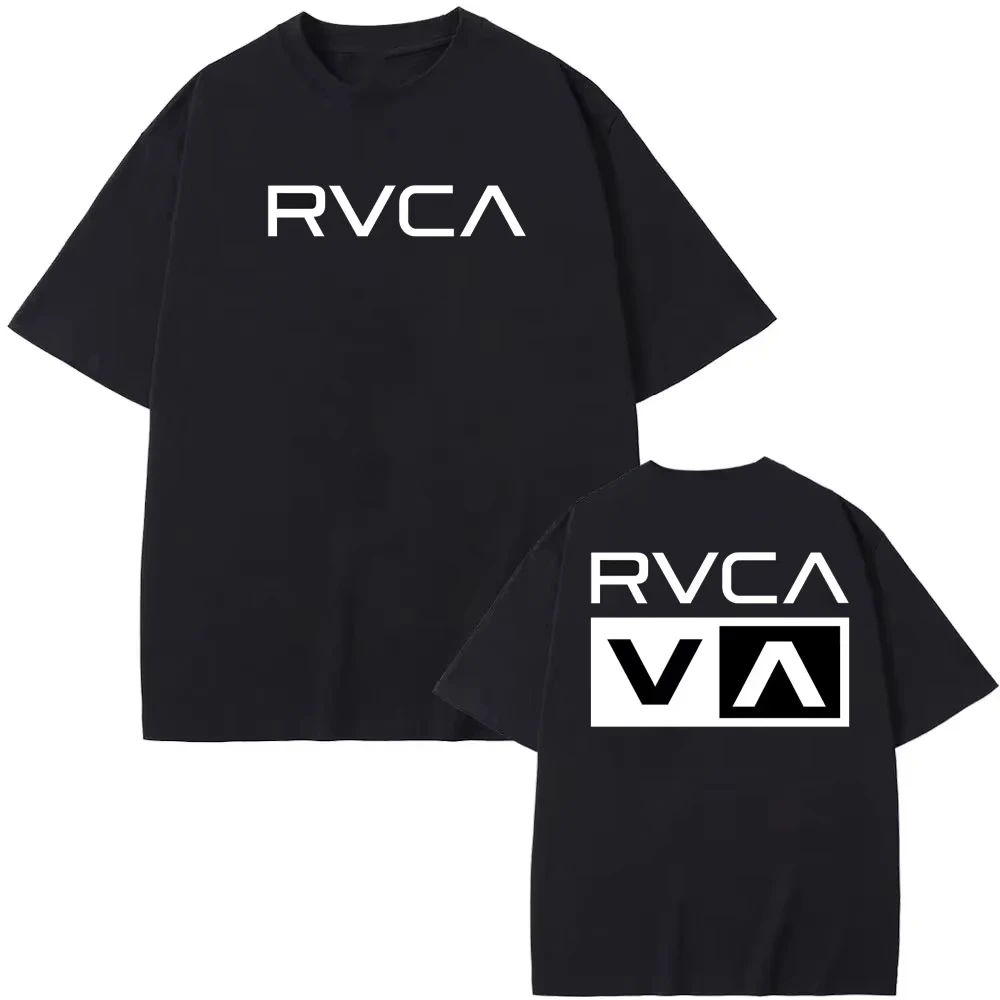 RVCA T Shirt Black Tee Summer  - Streetwear Brand Clothing 评论和价格